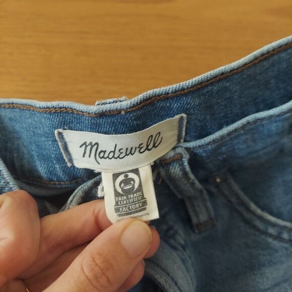 Madewell The Perfect Vintage Straight Crop Jean Sz 27 - Picture 3 of 11